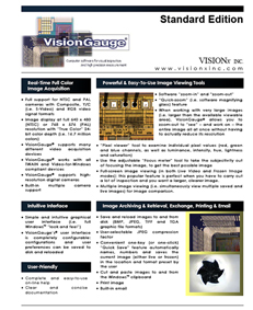 VisionGauge Machine Vision Software - IMT, IMT software, iSolutionDT, i-Solutions 

DT, advanced imaging software, image analysis, motor control software, Imagepro, Imagepro Plus