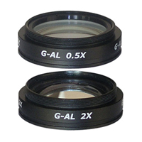 Replacement objective lenses for traditional Greenough stype stereo microscopes from Nikon, Olympus